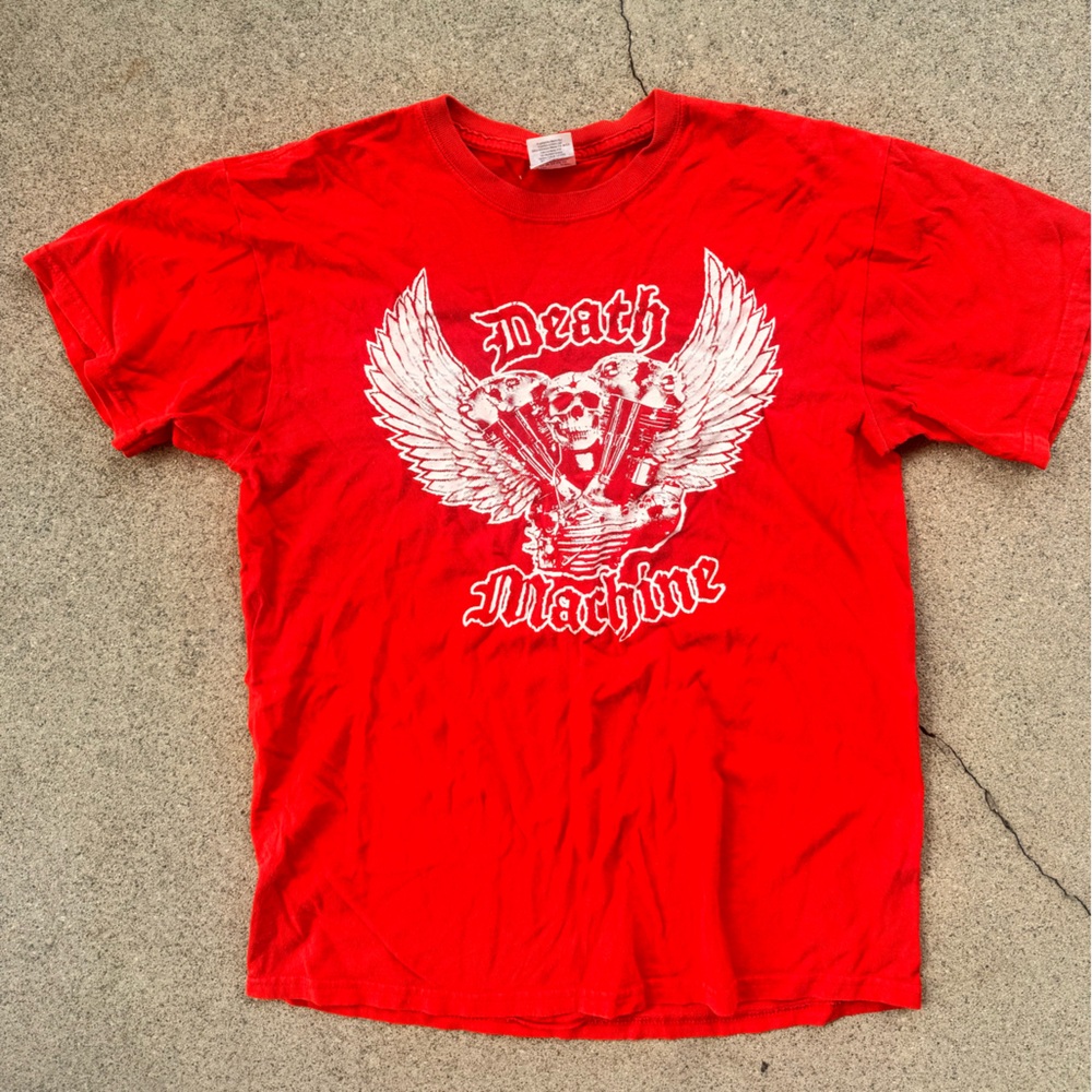 Vintage Death Machine Chopper T-Shirt